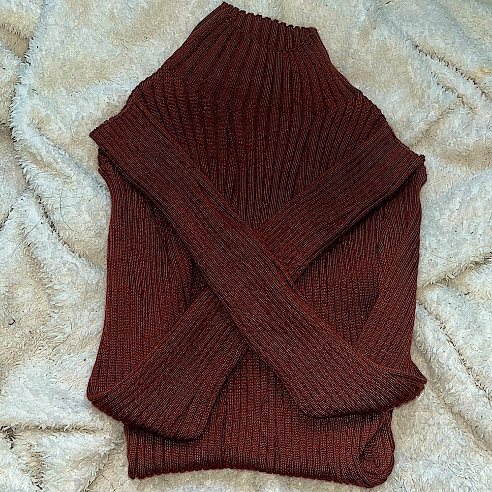 An brown fashionable body suit
